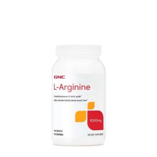 L-Arginine 1000 mg 90 capsule GNC Natural Brand
