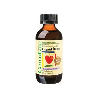 Liquid Iron 10 mg 118.50 ml ChildLife Essentials Secom 