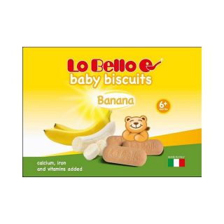 LoBello Biscuiti cu Banana, de la 6 luni 
