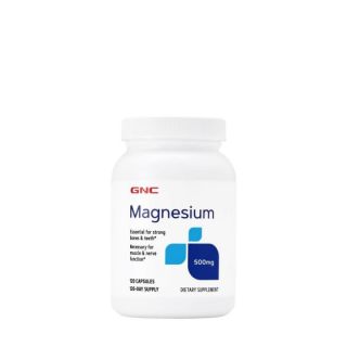 Magnesium 500 mg 120 capsule GNC Natural Brand