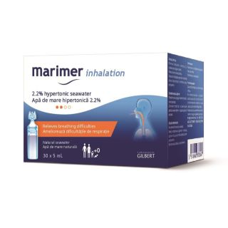 Marimer Inhalatii 2,2%, 30 unidoze x 5 ml