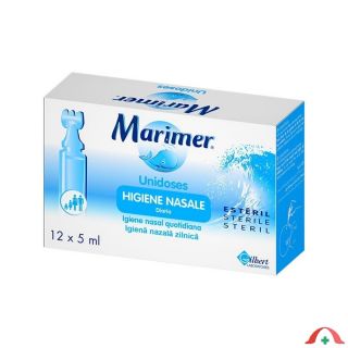 Marimer Solutie sterila de apa de mare, monodoze