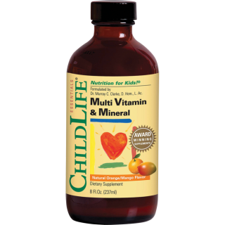 Multi Vitamin & Mineral 237ml ChildLife Essentials Secom