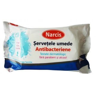 Narcis Servetele Umede Antibacteriene