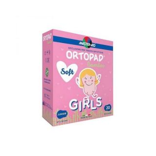Ocluzor copii Ortopad Soft Girls Junior 20 buc Master-Aid
