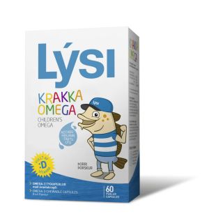 Lysi Omega-3 pentru copii 60 capsule