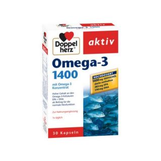 Omega-3 1400 mg Doppelherz Aktiv 30cps
