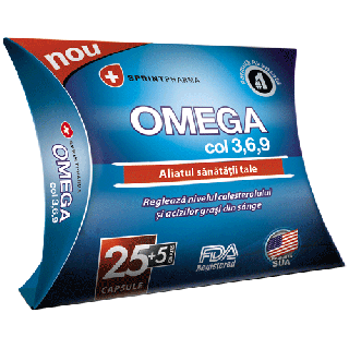 Omega-Col 3,6,9 - 25+5 capsule