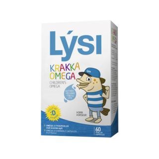 Omega 3 pentru copii 60 capsule Lysi