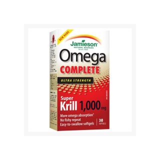 Omega Complete Super Krill 1000 mg Jamieson 