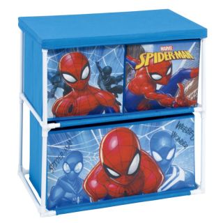 Organizator pentru jucarii cu structura metalica Spiderman Arditex