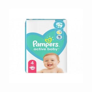 Pampers Active Baby 4 (9-14kg) 76 buc