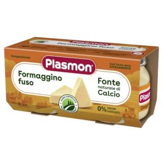 Plasmon Piure omogenizat branzica Formaggino, +6 luni, 2x80g, 