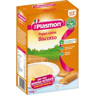 Cereale crema cu biscuit Papa Lateea 250 g Plasmon