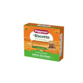 Plasmon biscuiti cu continut redus de zahar 30% 320g 6l+