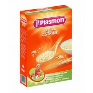 Plasmon – Paste Astrini, in forma de floricele, 340 g (de la 5 luni)