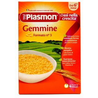 Plasmon – Paste Gemmine, 340 g (de la 6 luni)