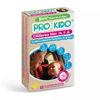 Plasturi rau de miscare copii Pro Kido Calatoresc bine