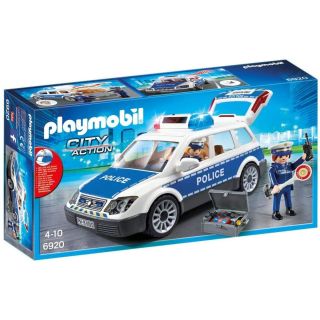 Playmobil - Masina De Politie Cu Lumina Si Sunete