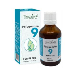 Polygemma 9 Femei 50+ PlantExtrakt 50ml