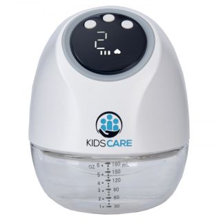 Pompa de san electrica portabila, hands free, cu 10 niveluri de aspiratie si 10 niveluri de masaj Kidscare KC135