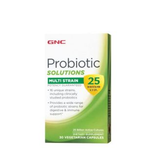 Probiotic Solutions Multi Strain 30 capsule GNC Natural Brand