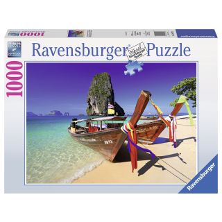 Puzzle Barcuta Pe Plaja, 1000 Piese RVSPA19477
