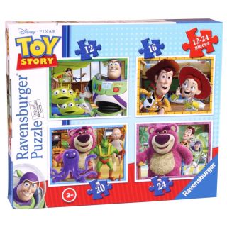 Puzzle Disney Toy Story, 4 Buc In Cutie, 12/16/20/24 Piese RVSPC07108