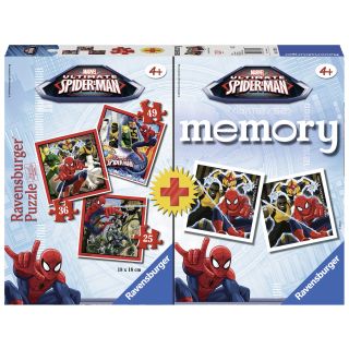 Puzzle + Joc Memory Spiderman Ravensburger