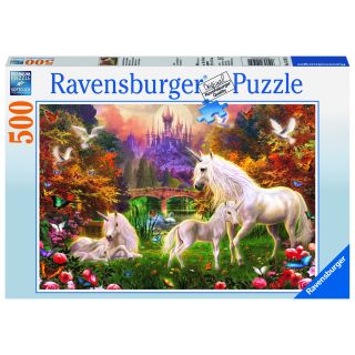 Puzzle Unicorni, 500 Piese RVSPA14195
