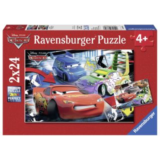 Puzzle Cars, 2X24 Piese RVSPC08870