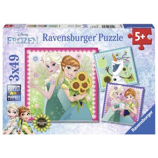 Puzzle Frozen, 3X49 Piese RVSPC09356
