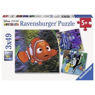 Puzzle In Cautarea Lui Nemo, 3X49 Piese RVSPC09371