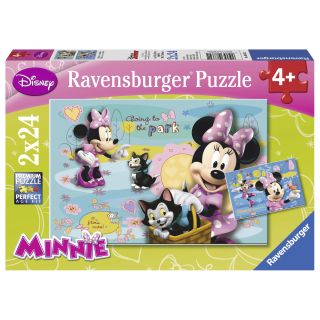 Puzzle Minnie Mouse, 2X24 Piese RVSPC08862