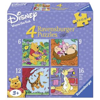 Puzzle Winnie The Pooh, 6/9/12/16 Piese RVSPC07123