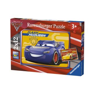 Puzzle Cars, 2X12 Piese RVSPC07614