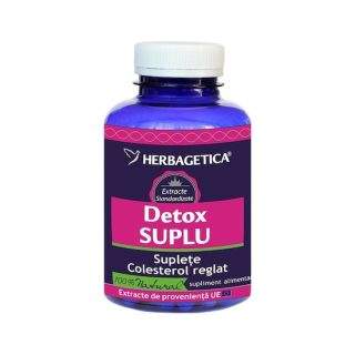 Herbagetica Detox Suplu 60 comprimate