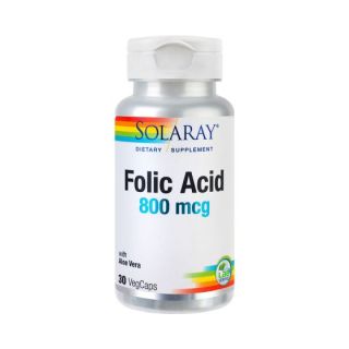 Folic Acid 800 MCG 30 capsule Secom