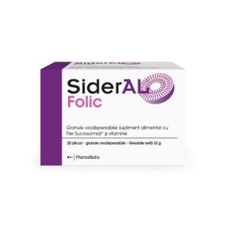 SiderAL Folic 20 plicuri Solacium Pharma