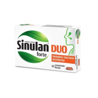 Sinulan Duo Forte Walmark 30 comprimate