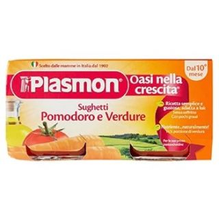 Plasmon sos de rosii pentru paste fara gluten +10 luni, 2 x 80g