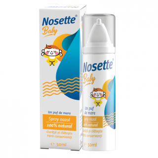 Spray nazal apa de mare izotonica Nosette Baby 50 ml Dr. Reddys