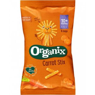 Sticksuri din porumb cu morcov Bio Organix 60g 10 luni+