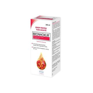 Bronhoklir Sirop tuse uscata 200 ml