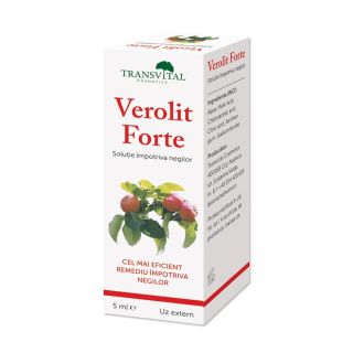 Bebe Ardealul va recomanda produsul Verolit Forte solutie impotriva negilor 5 ml Transvital