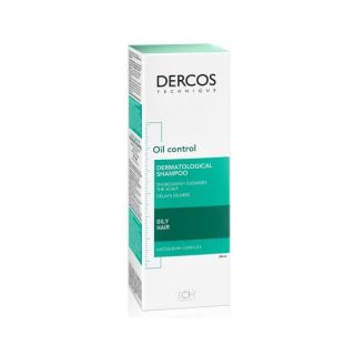 Vichy Dercos Sampon-Tratament Sebocorector, scalp cu exces de sebum 200ml