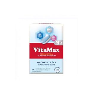 Vitamax Magneziu 3 in 1