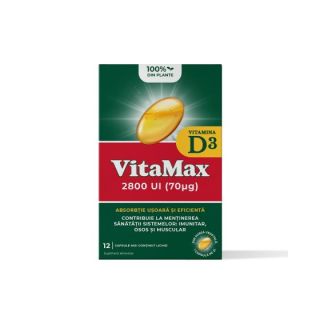 Vitamax Vitamina D3 12 capsule