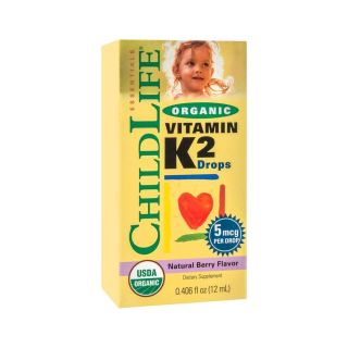Vitamin K2 (copii) 15 mcg Childlife Essentials Secom