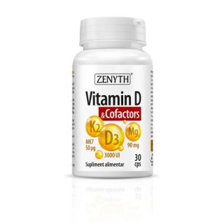 Vitamin D & Cofactors 30 capsule Zenyth